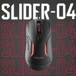 GALAX SLIDER-04 Ergonomic Gaming Mouse | RGB Light | 6400DPI