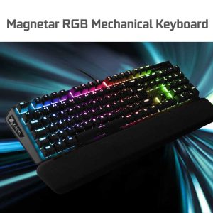 GALAX XANOVA Magnetar RGB XK700 Gaming Mechanical Keyboard | FREE Wrist Rest Cherry MX Blue Switch