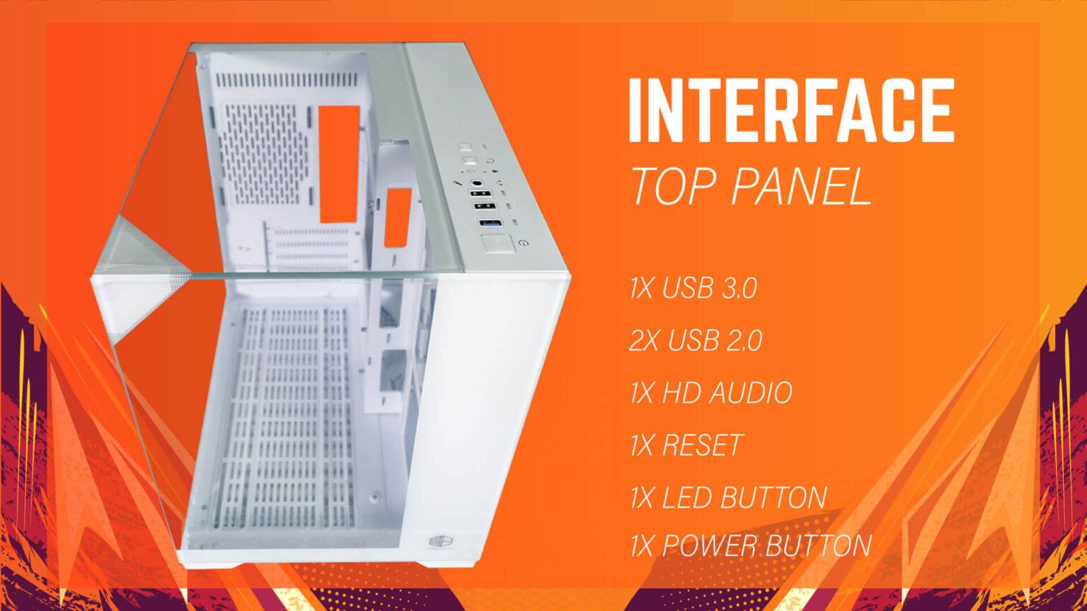 CIELO WHITE (ATX , NON FAN) - Gambar 6