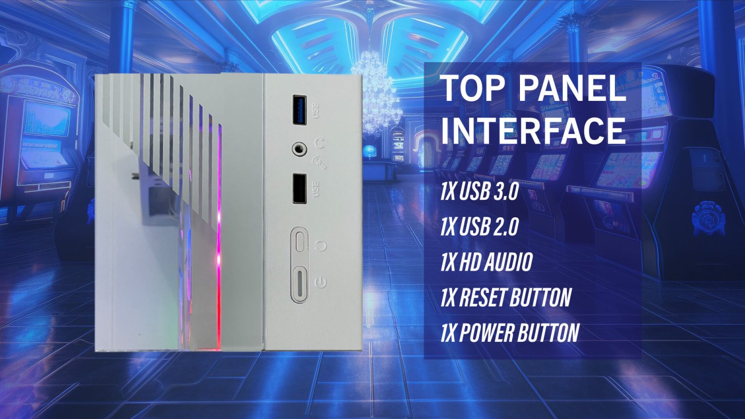 CIELO V2 WHITE (MATX , FREE 2 FAN) - Gambar 6