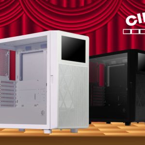 CINEMA BLACK (ATX , NON FAN , MESH , LED DISPLAY , TYPE C)