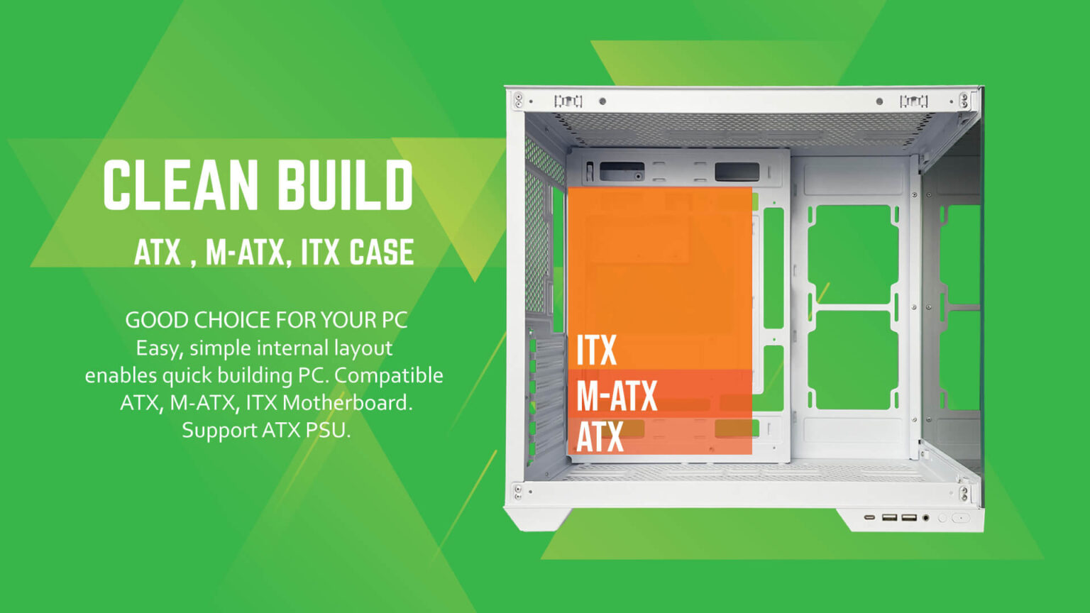 KNOMA WHITE (ATX , TYPE C) 700 - Gambar 4