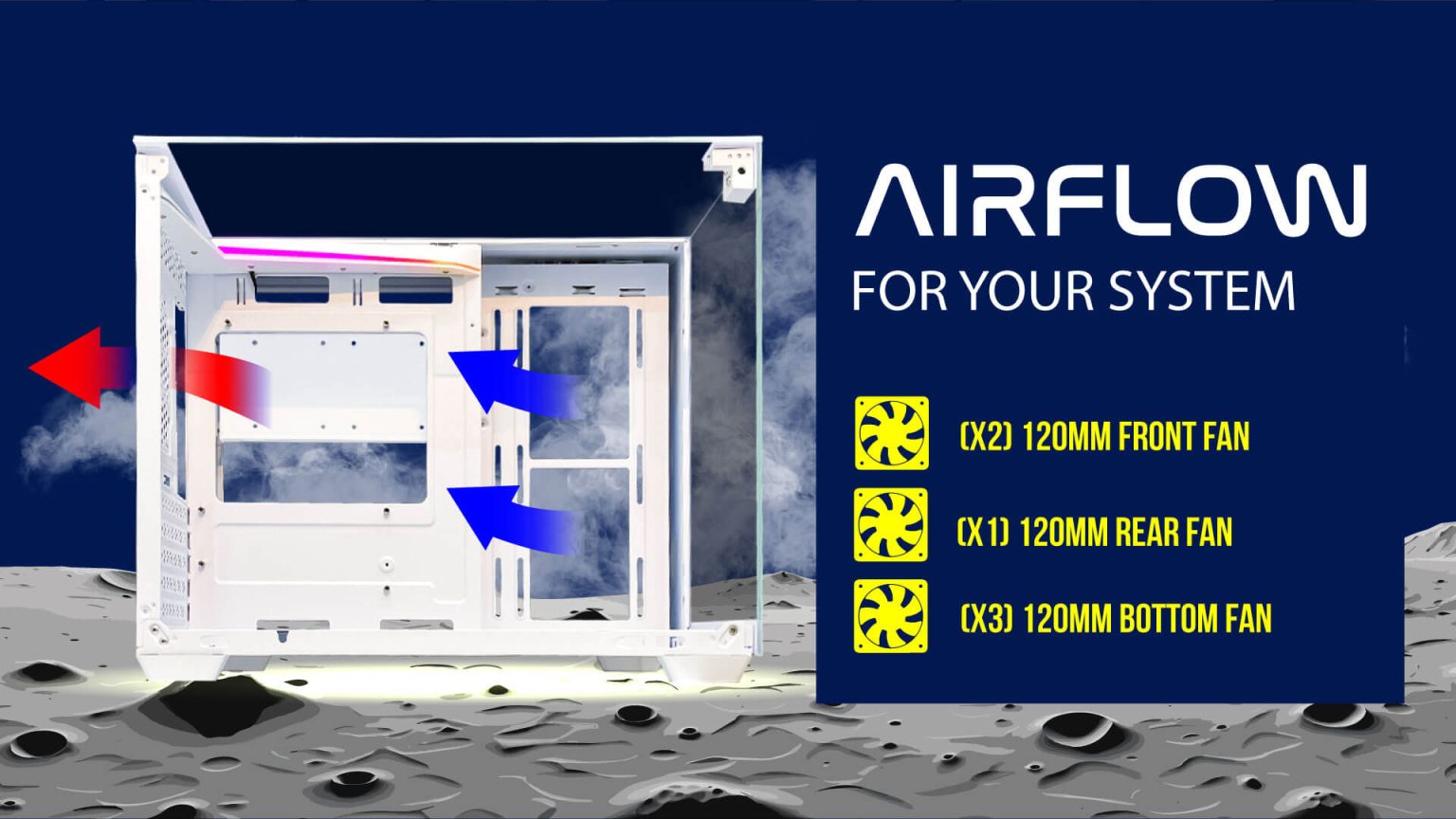 LICKA WHITE (MATX, NON FAN) - Gambar 3