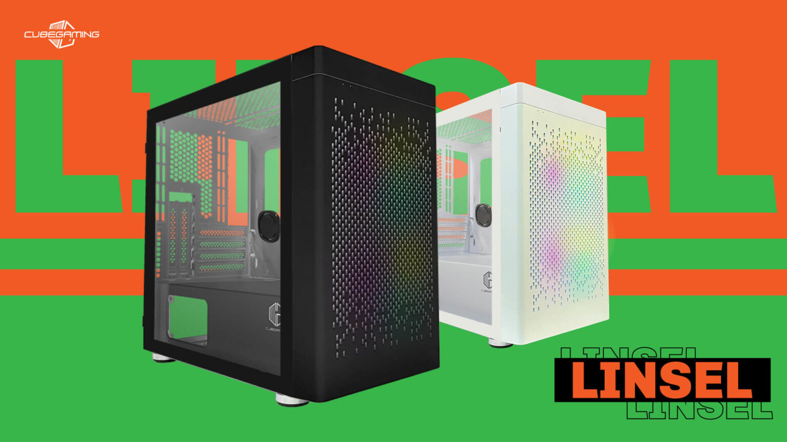 LINSEL WHITE (MATX , FREE 2 FAN)