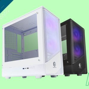 NAST WHITE (MATX , MESH , FREE 2 FAN)