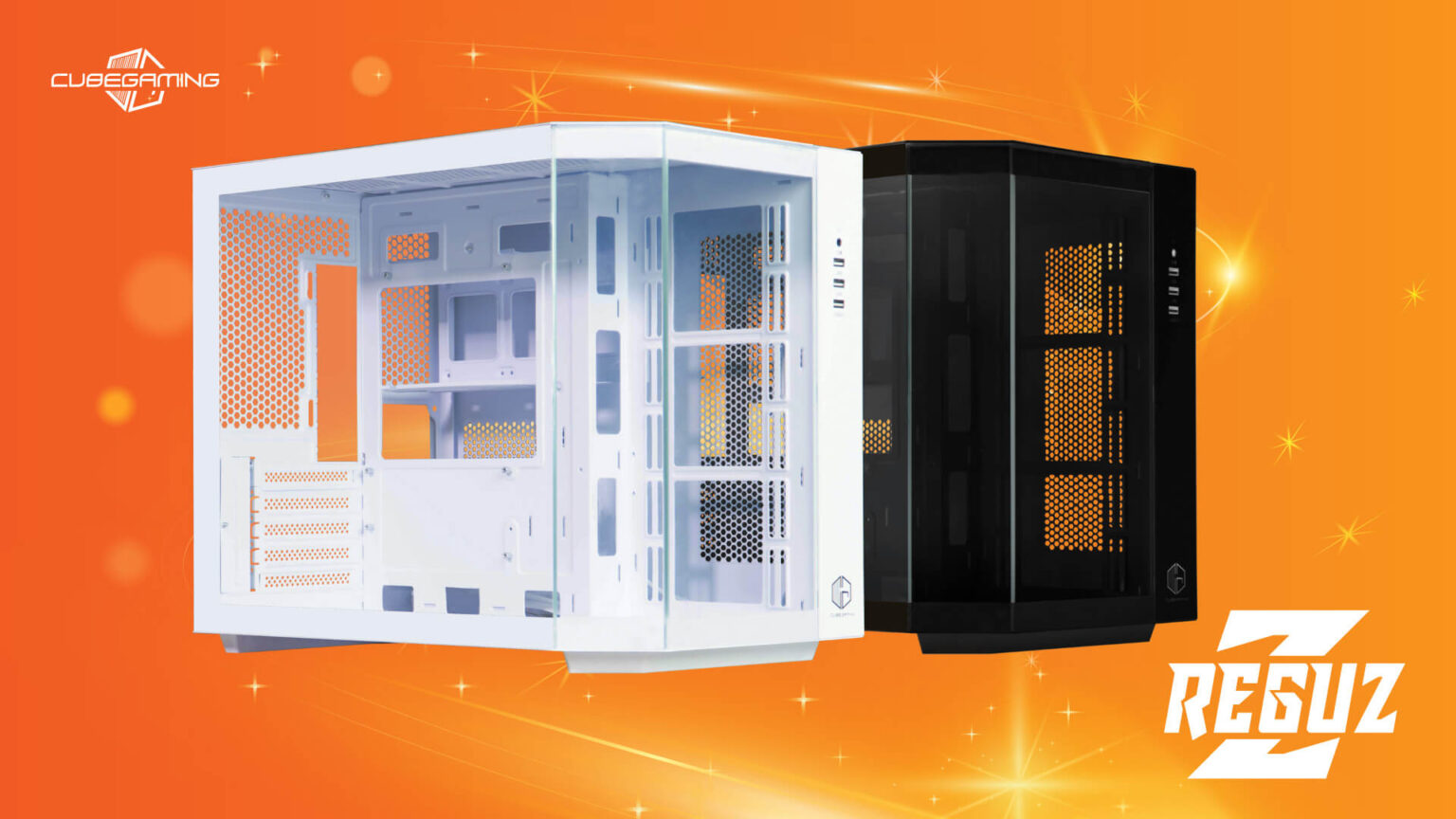 REGUZ BLACK (MATX , NON FAN)