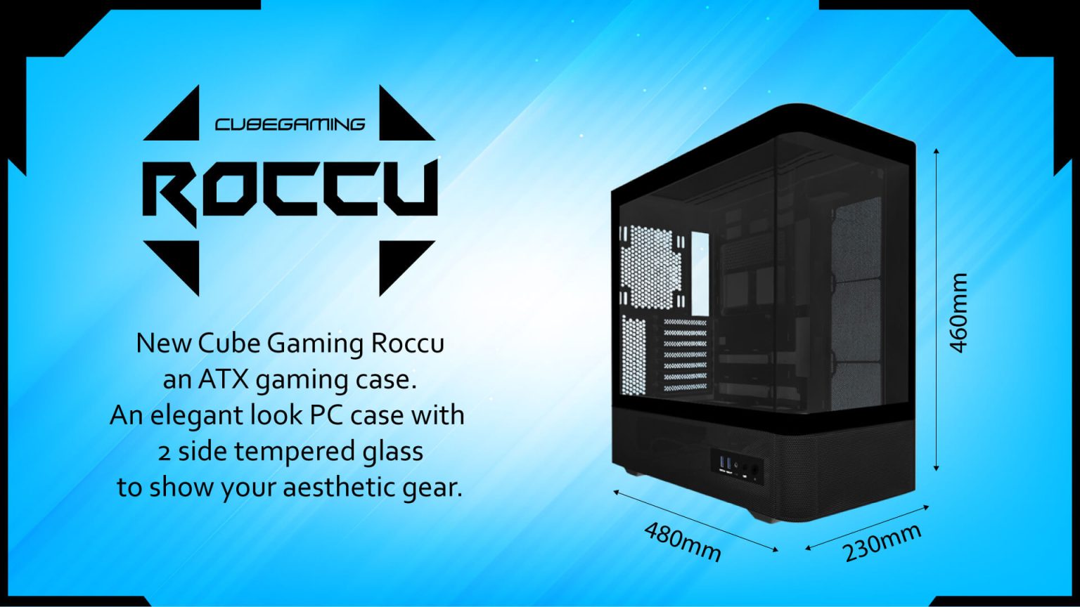 ROCCU BLACK (ATX , BTF) - Gambar 2