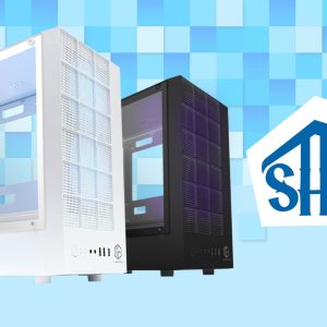 SHACK BLACK (MATX , MESH , FREEE 2FAN)