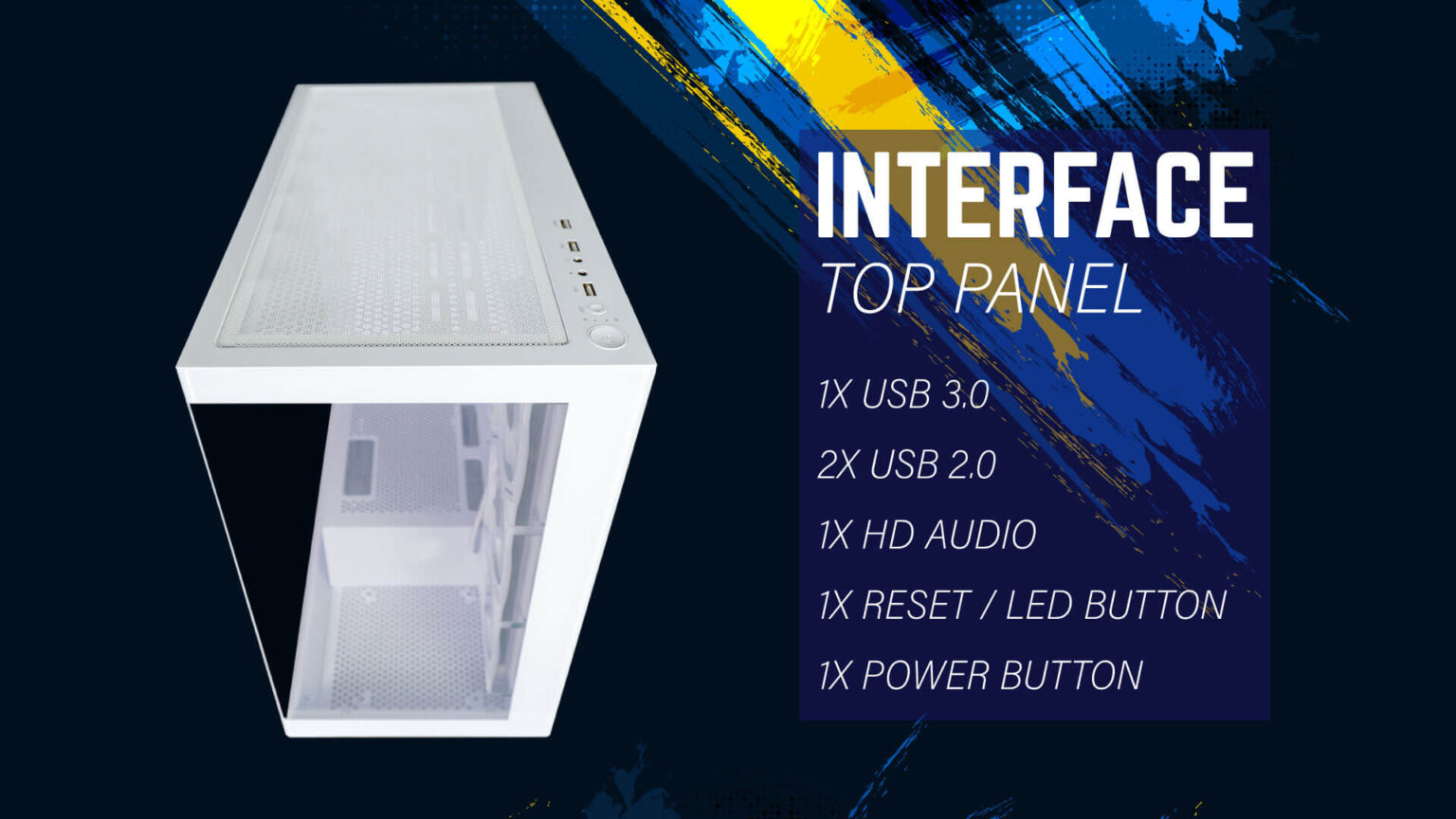 SHIVA BLACK (ATX , BTF MOBO , FREE 4 FAN) - Gambar 6