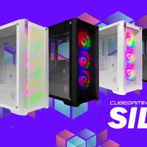 SILKA GLASS WHITE (ATX , FREE FAN 3PCS)