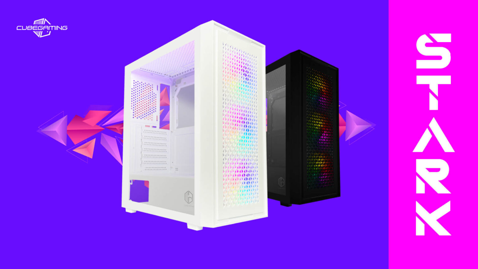 STARK BLACK (ATX , FREE 3 FAN)