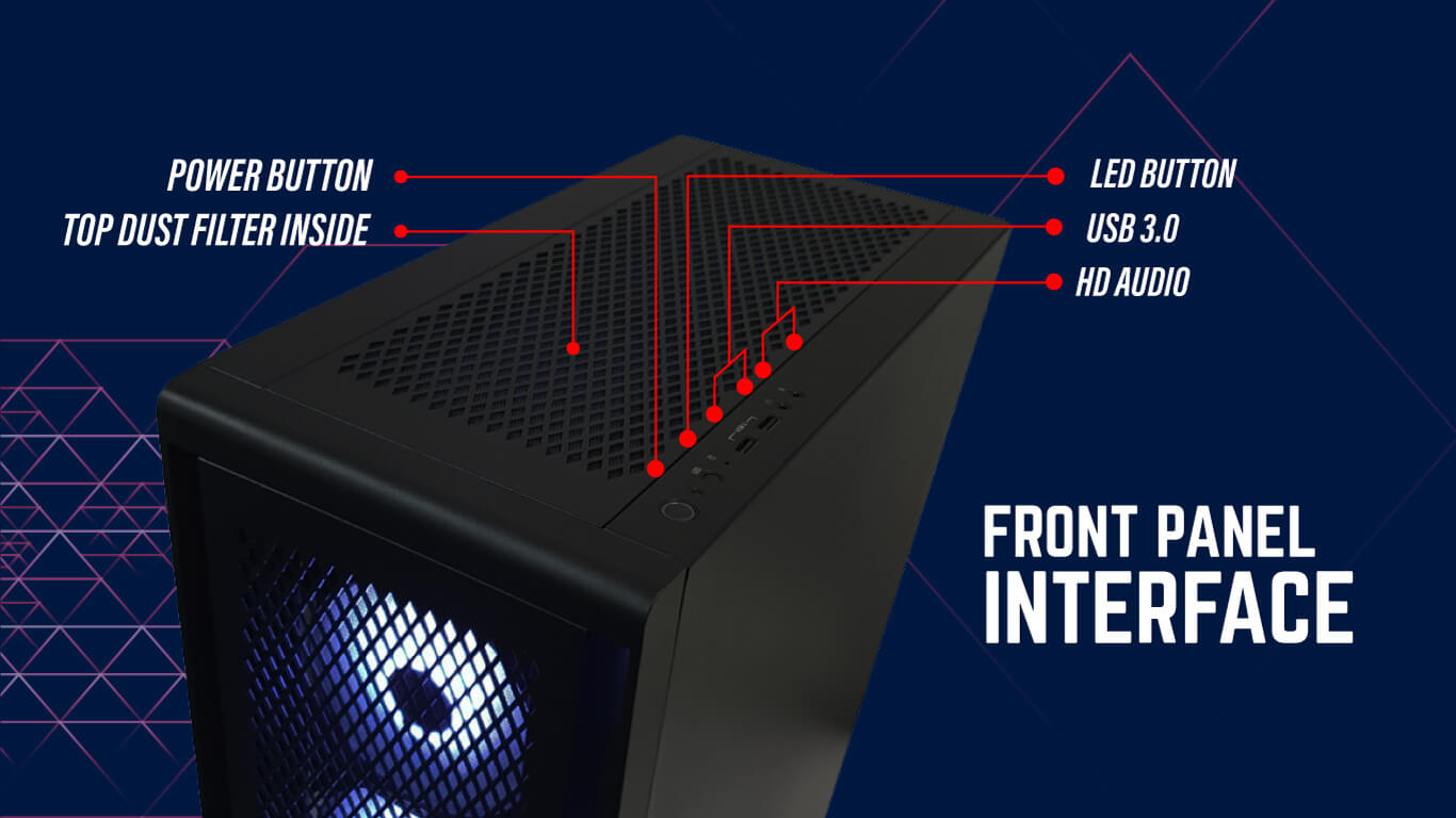 STALLA WHITE (ATX, FREE 3 FAN) - Gambar 6