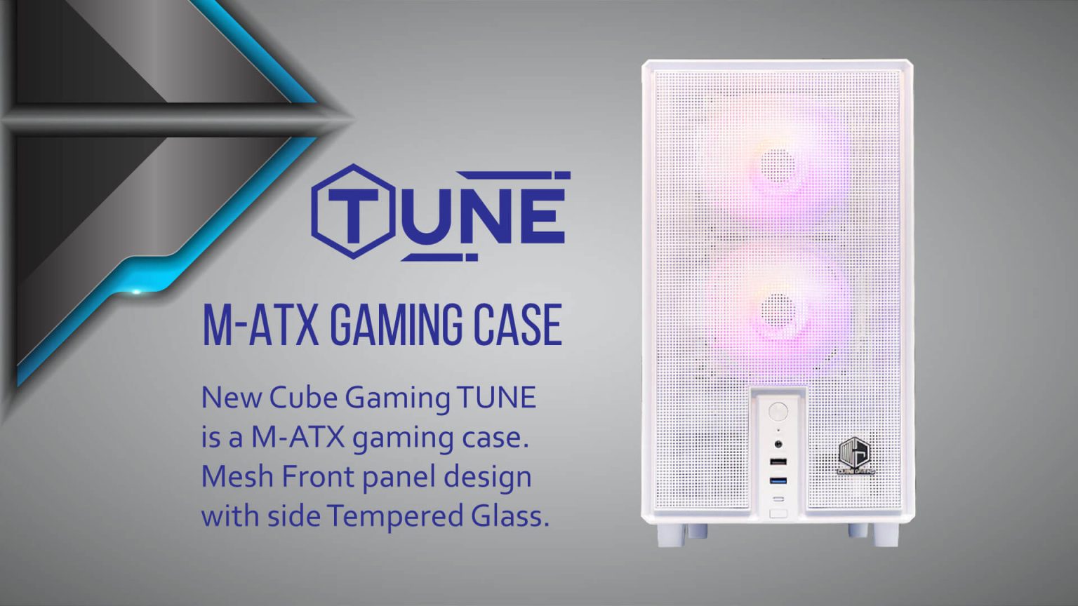 TUNE WHITE (MATX , FREE 2 FAN) - Gambar 2